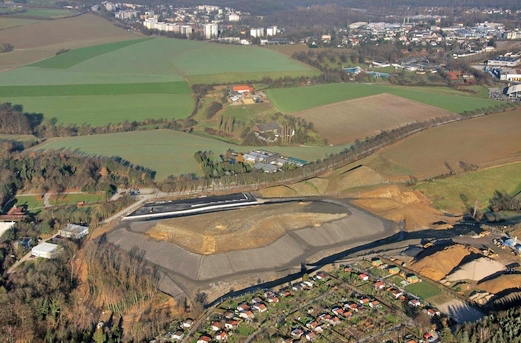 Luftbild Deponie